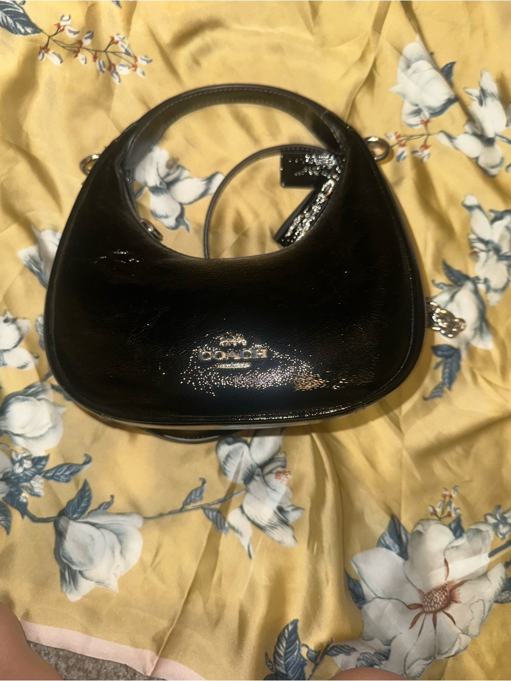 Coach Black Emily Shoulder Bag